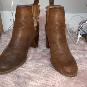 Brown Steve Madden Booties